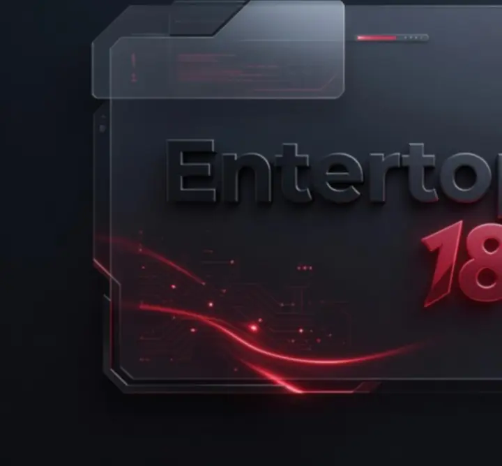 Entertopia Hub demo játék sötét, prémium kasuális gaming hangulatú előnézeti képe