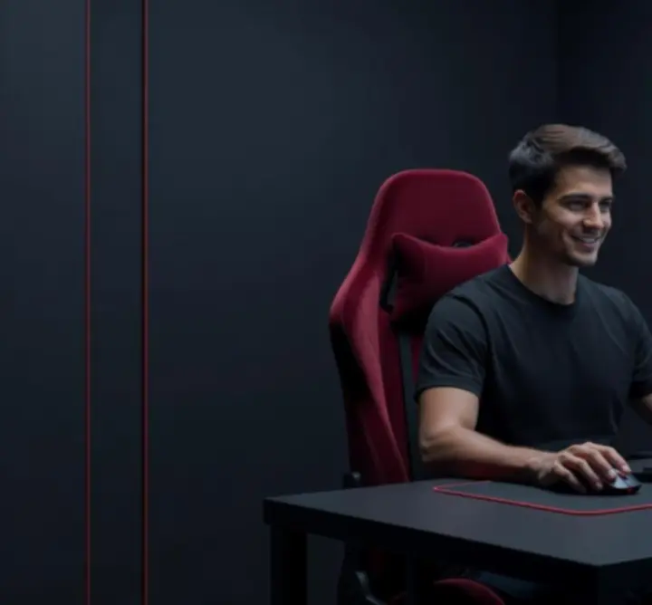 Felelősségteljes online szórakozást szimbolizáló illusztráció